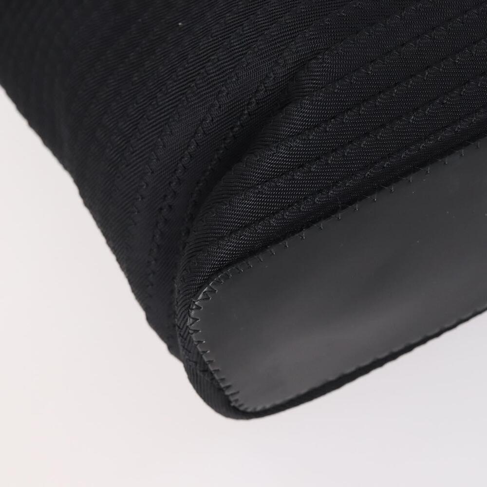 GUCCI Bamboo Hand Bag Nylon 2way Black Auth ep11085 - Picture 16 of 16